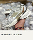 Nike P-6000 Beige Olivo mujer