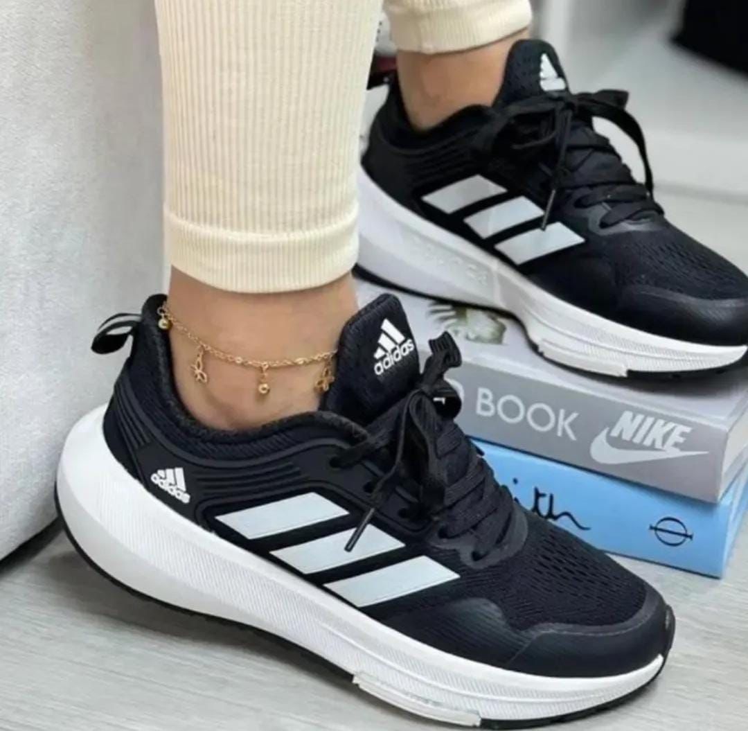 Adidas Running Negro Blanco