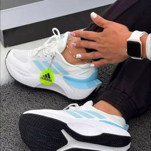 Adidas Supernova Dama Blanco Celeste